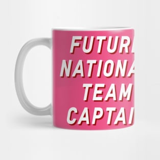 Future National Team Captain Mug